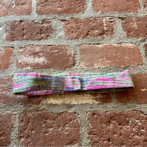 Vintage hot pink, purple, orange and army green belt - Picture 5 of 15